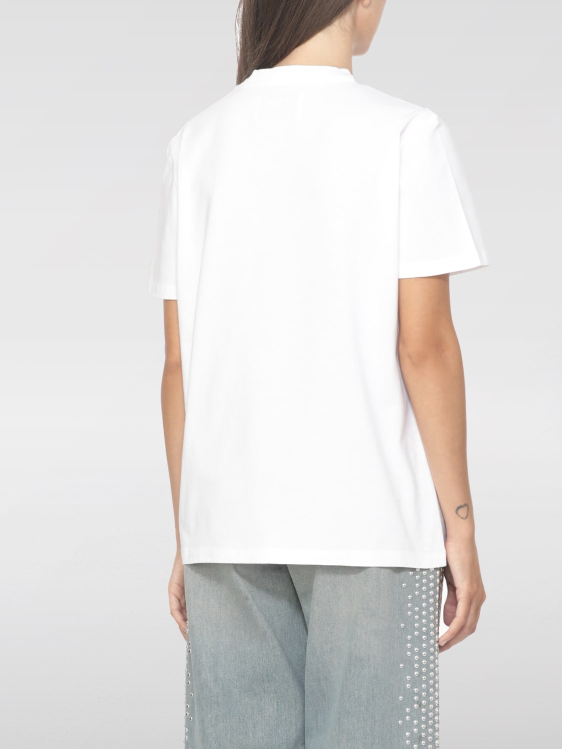 GOLDEN GOOSE CAMISETA: Camiseta mujer Golden Goose, Blanco - Img 3