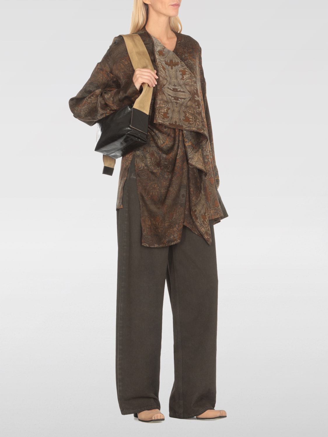 UMA WANG SHOULDER BAG: Shoulder bag woman Uma Wang, Black - Img 2