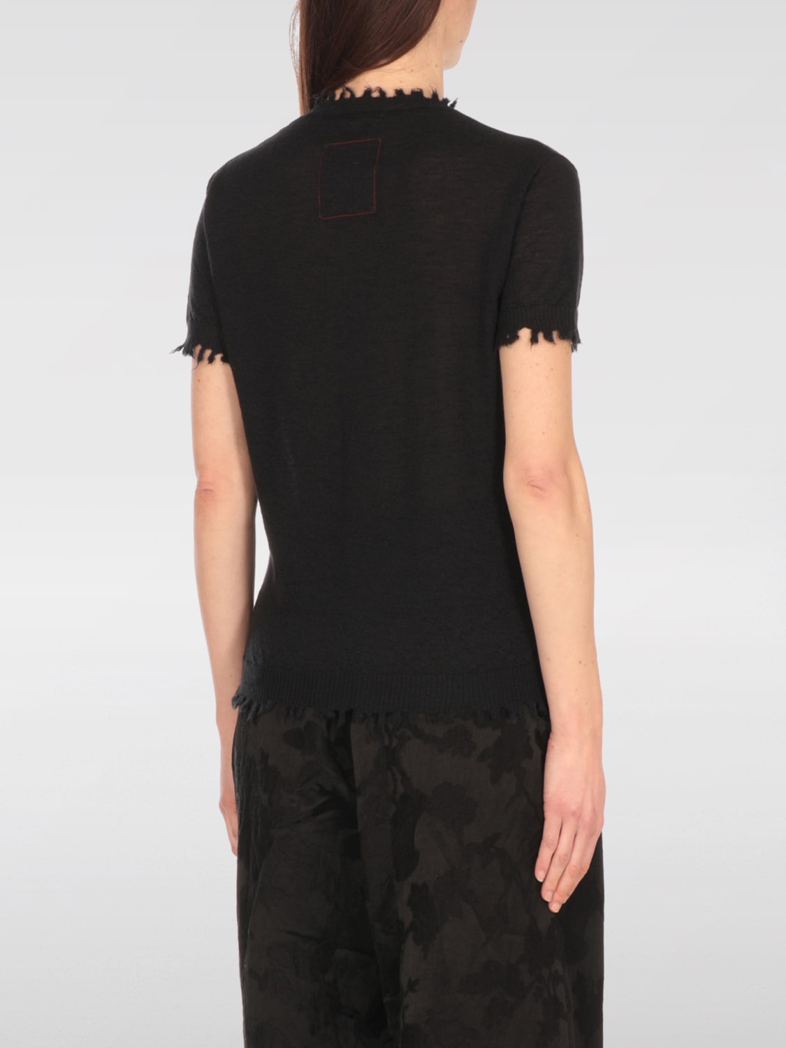 UMA WANG JERSEY: Jersey mujer Uma Wang, Negro - Img 3