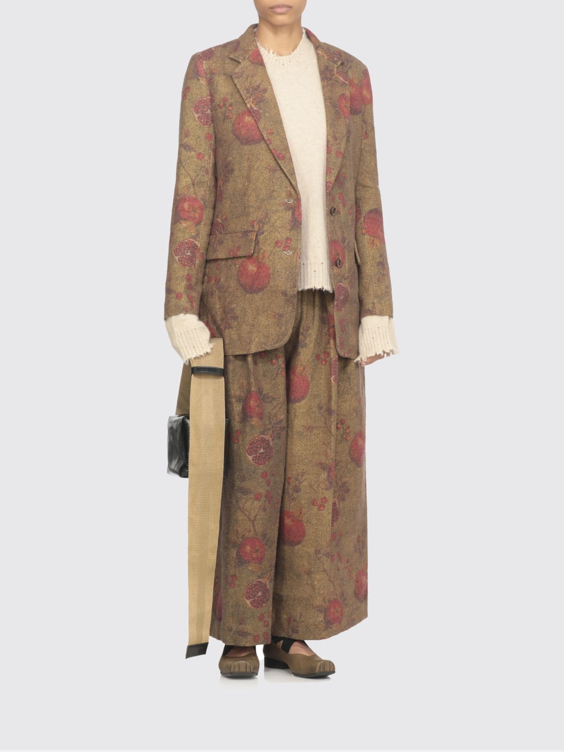 UMA WANG PULL: Pull femme Uma Wang, Beige - Img 3