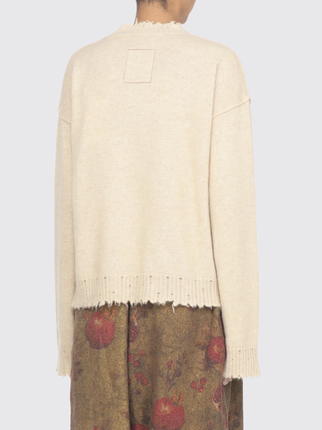 UMA WANG PULL: Pull femme Uma Wang, Beige - Img 4