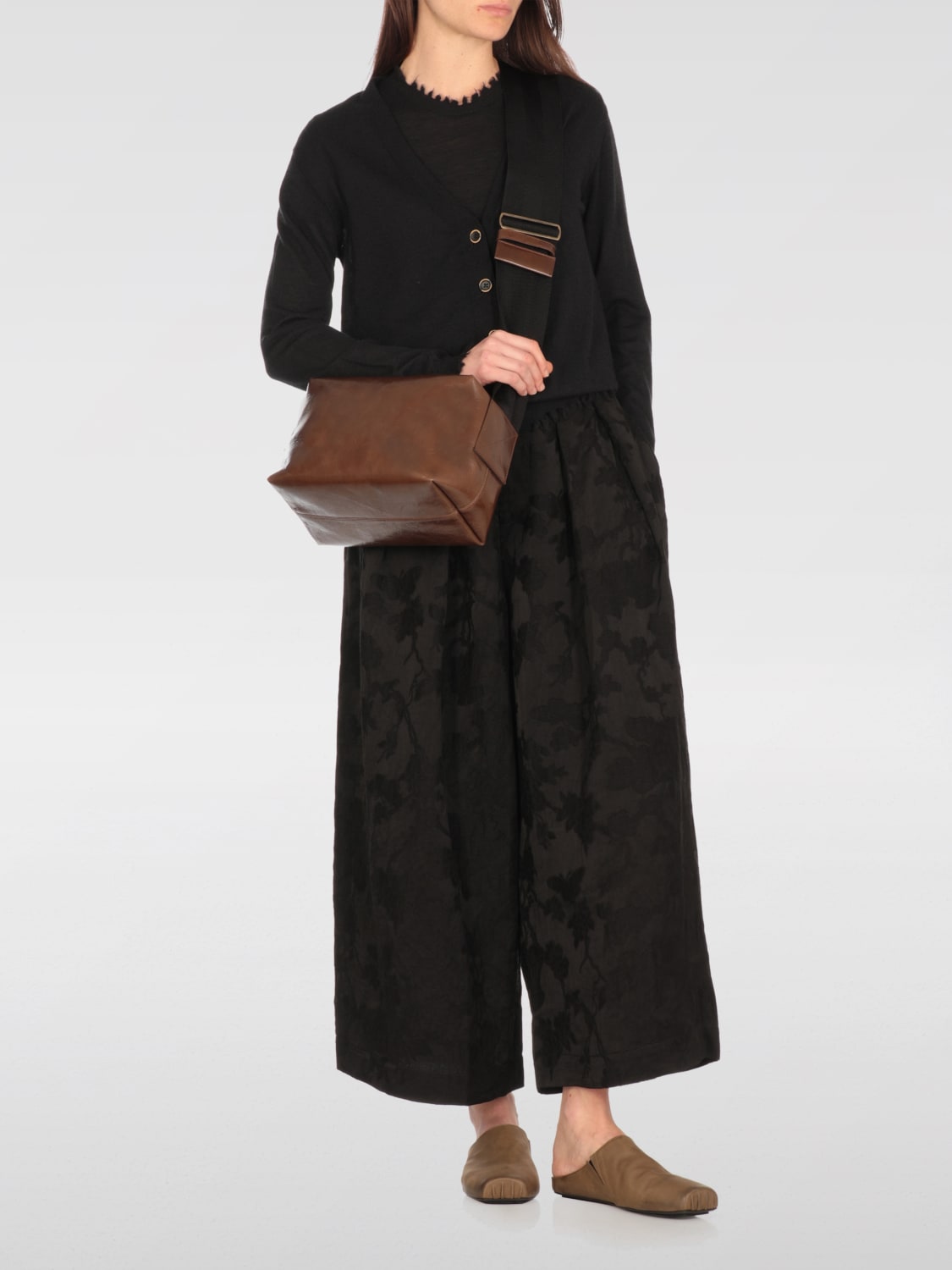 UMA WANG JERSEY: Cárdigan mujer Uma Wang, Negro - Img 2