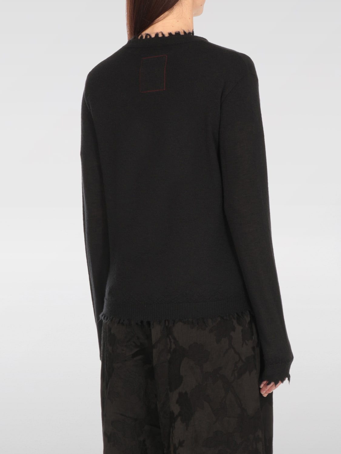 UMA WANG JERSEY: Cárdigan mujer Uma Wang, Negro - Img 3