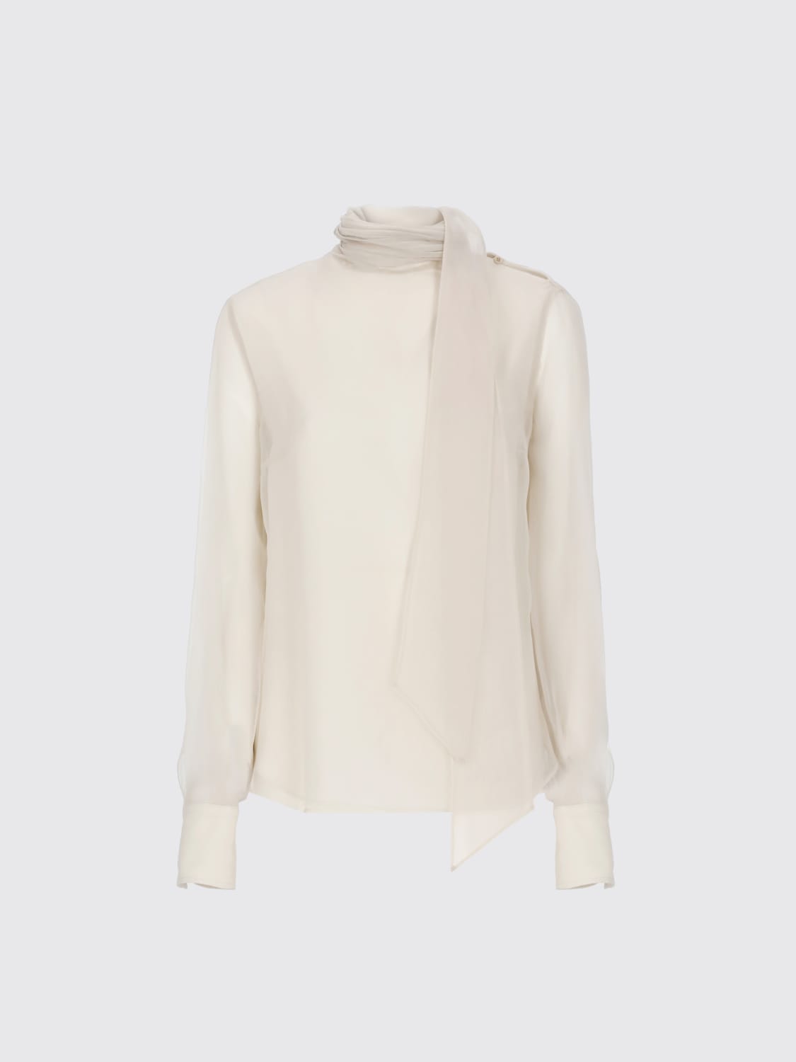 BRUNELLO CUCINELLI TOP: Cardigan woman Brunello Cucinelli, White - Img 5