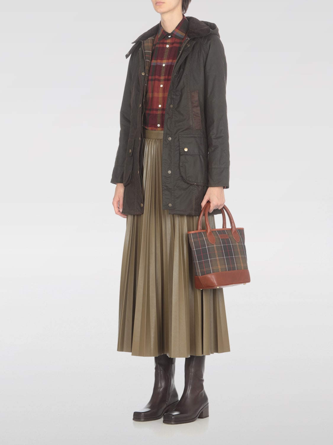 BARBOUR JACKET: Jacket woman Barbour, Brown - Img 2