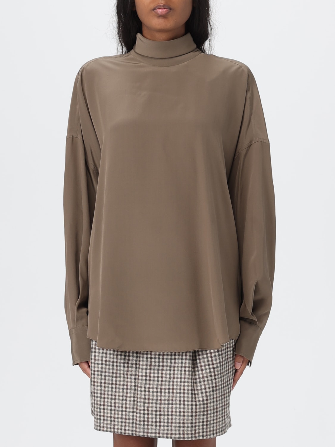 BRUNELLO CUCINELLI TOP: Top damen Brunello Cucinelli, Braun - Img 1