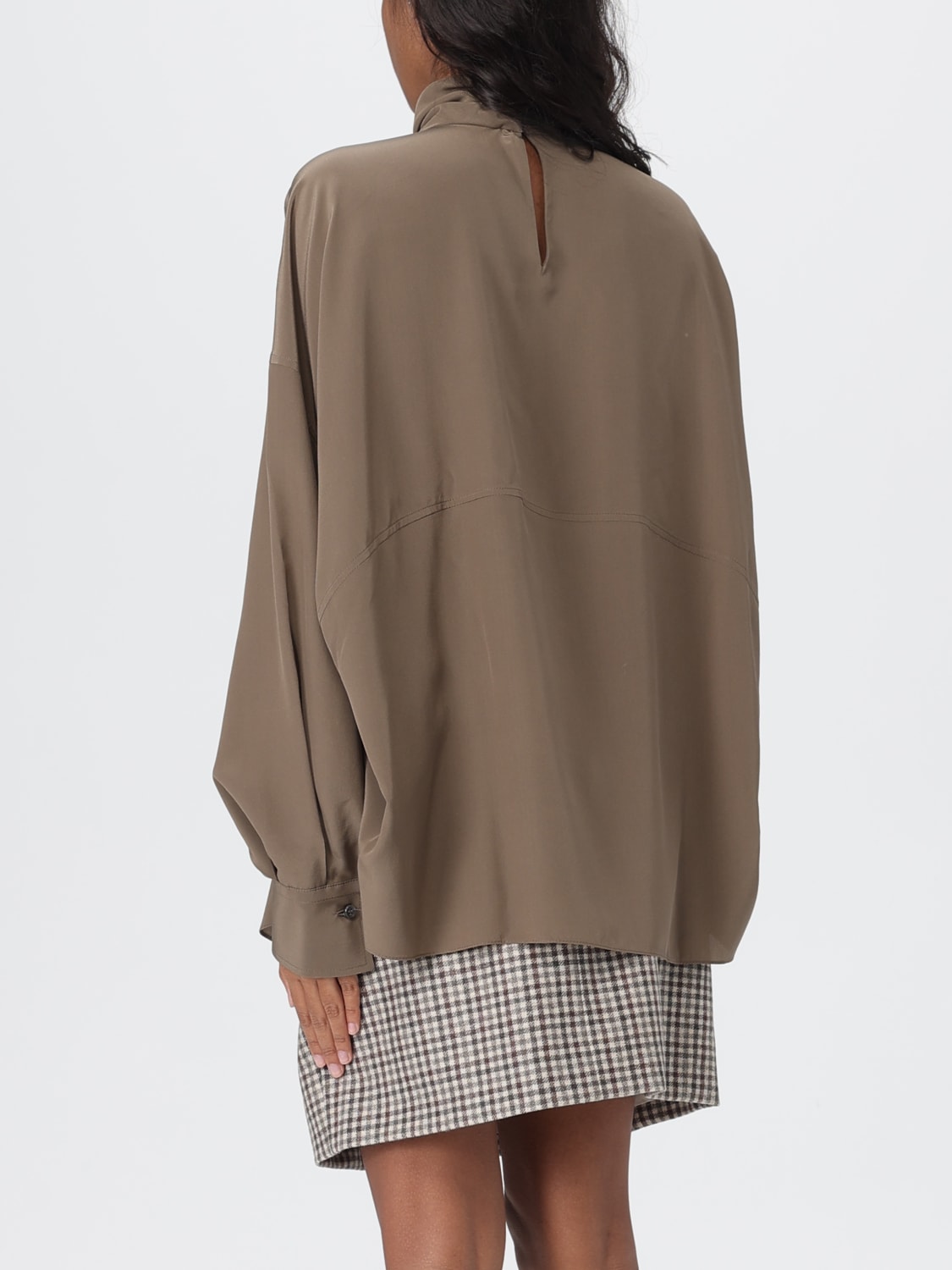 BRUNELLO CUCINELLI TOP: Top damen Brunello Cucinelli, Braun - Img 2