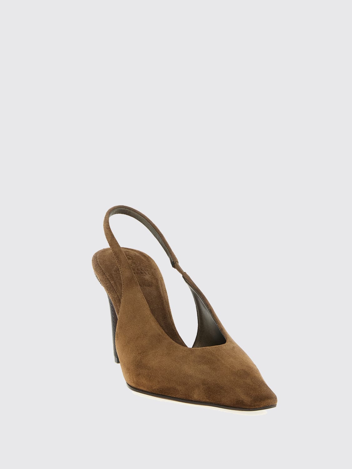 BRUNELLO CUCINELLI PUMP: High heel shoes woman Brunello Cucinelli, Brown - Img 2