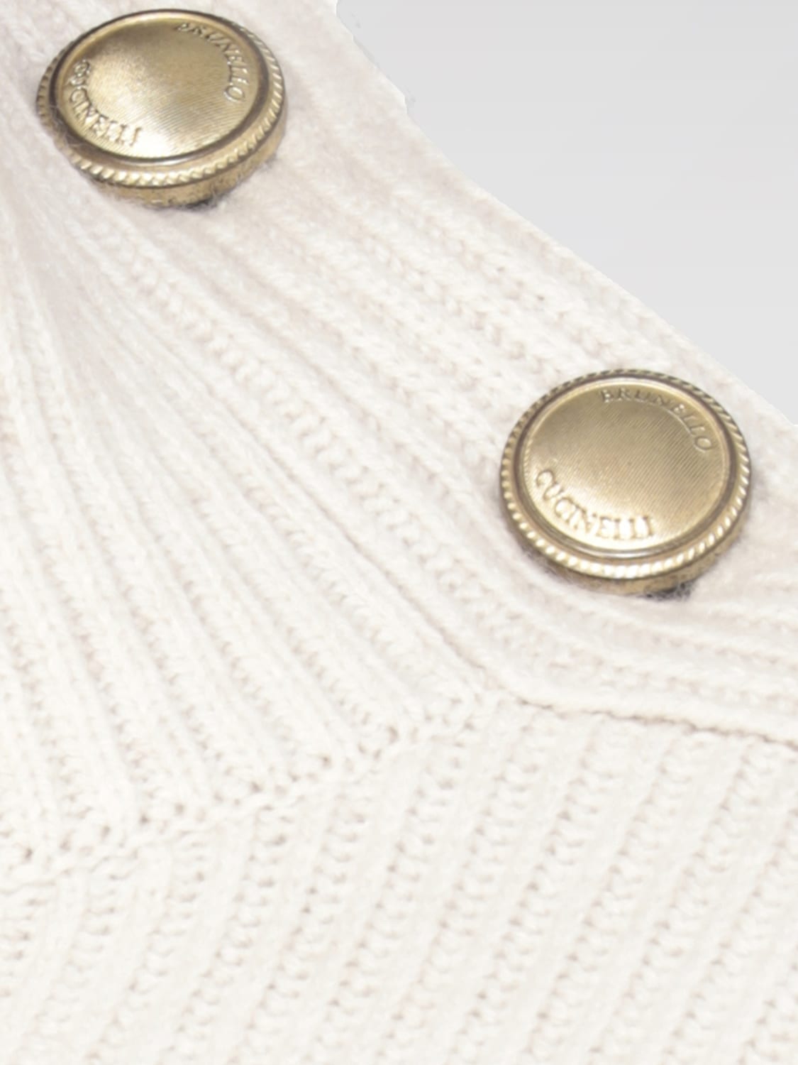 BRUNELLO CUCINELLI PULLOVER: Pullover damen Brunello Cucinelli, Grau - Img 4