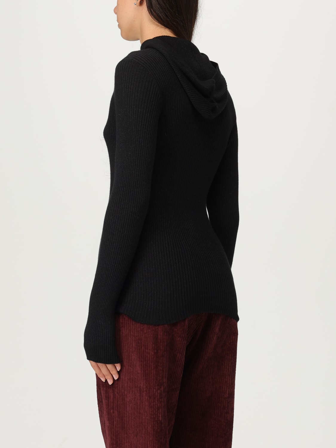 BRUNELLO CUCINELLI PULL: Cardigan femme Brunello Cucinelli, Noir - Img 3