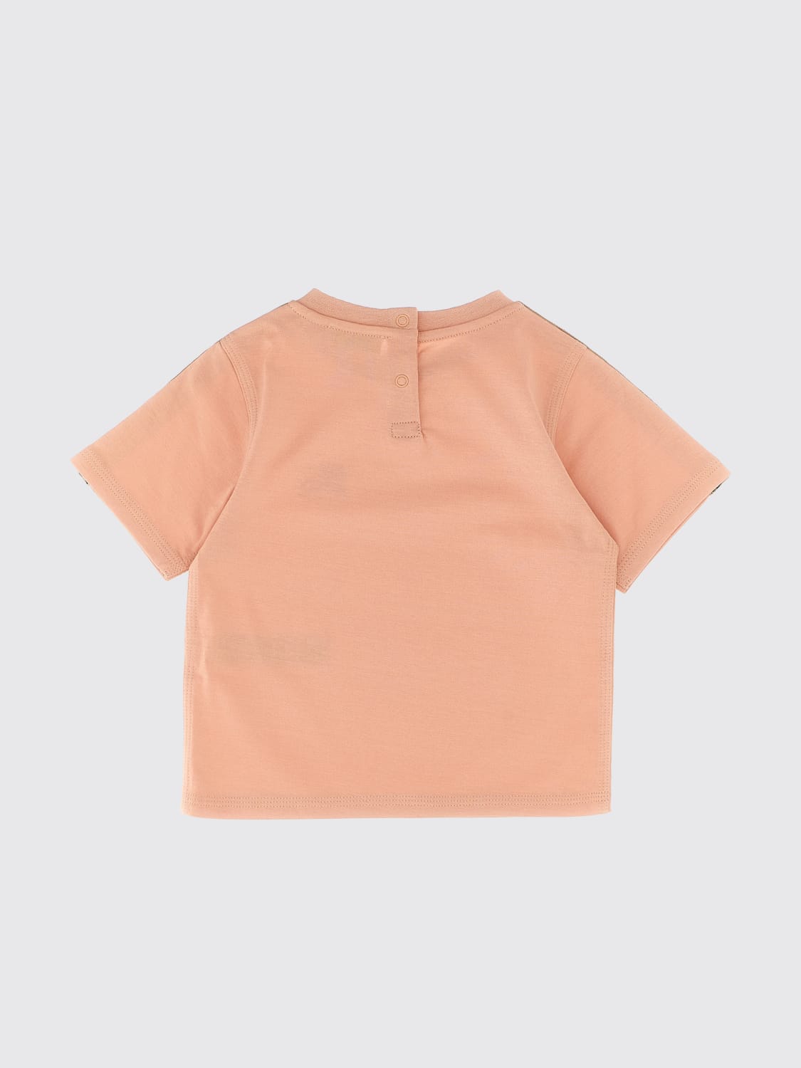 BURBERRY T-SHIRT: T-shirt kinder Burberry, Pink - Img 2