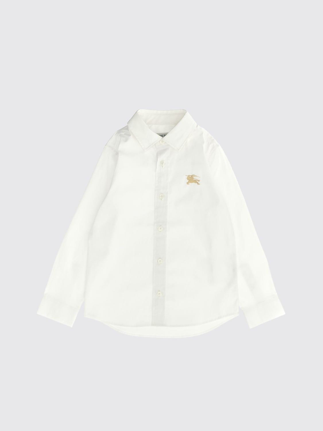 BURBERRY CAMISA: Camisa niños Burberry, Blanco - Img 1
