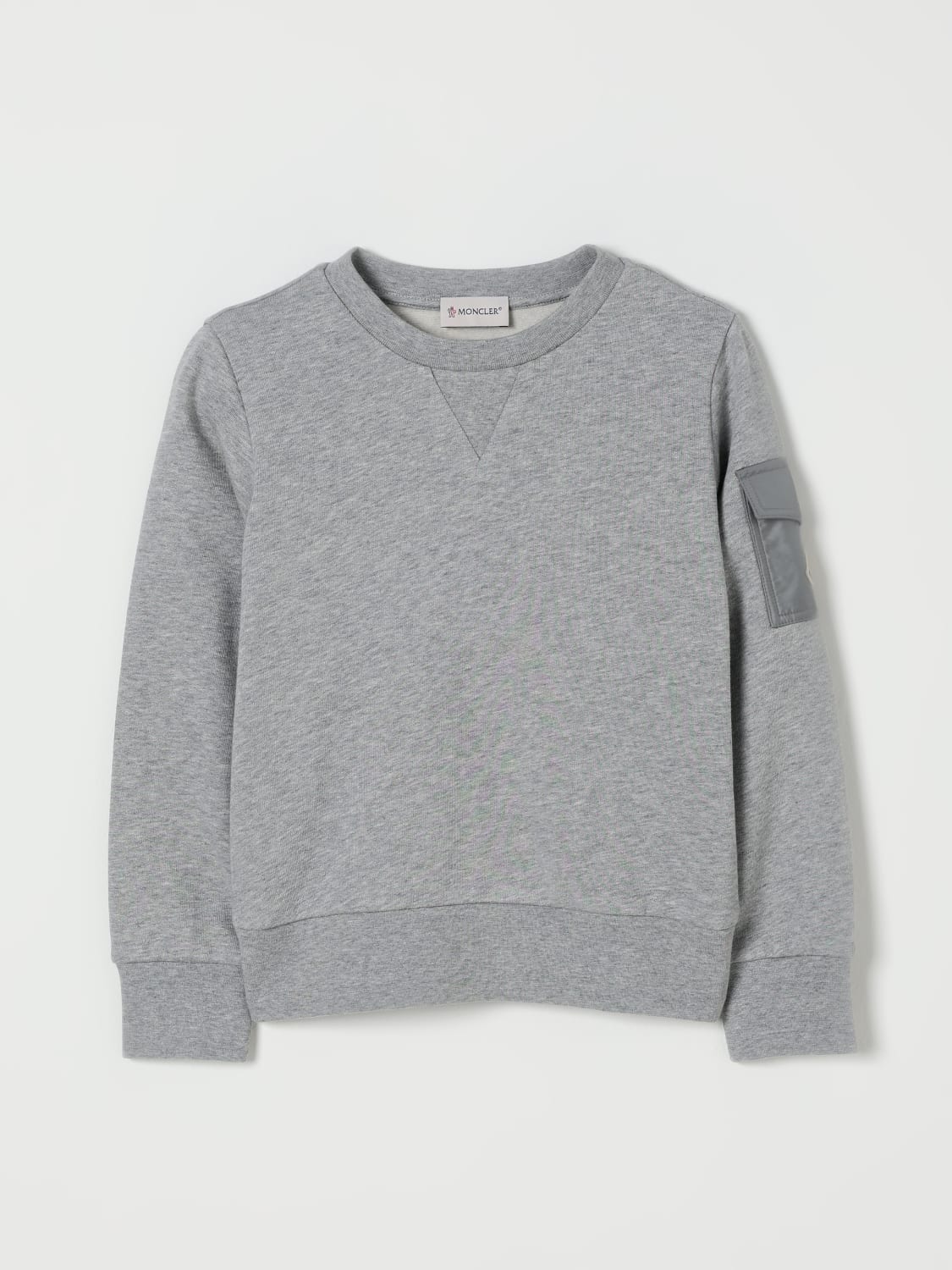 MONCLER JERSEY: Jersey niños Moncler, Gris - Img 1