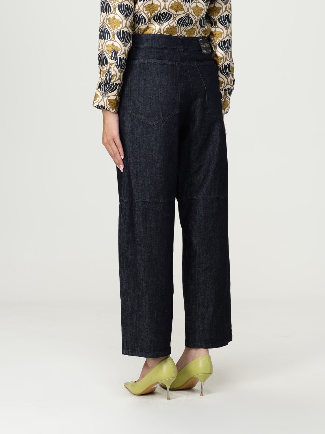 'S MAX MARA JEANS: Jeans femme 's Max Mara, Denim - Img 3