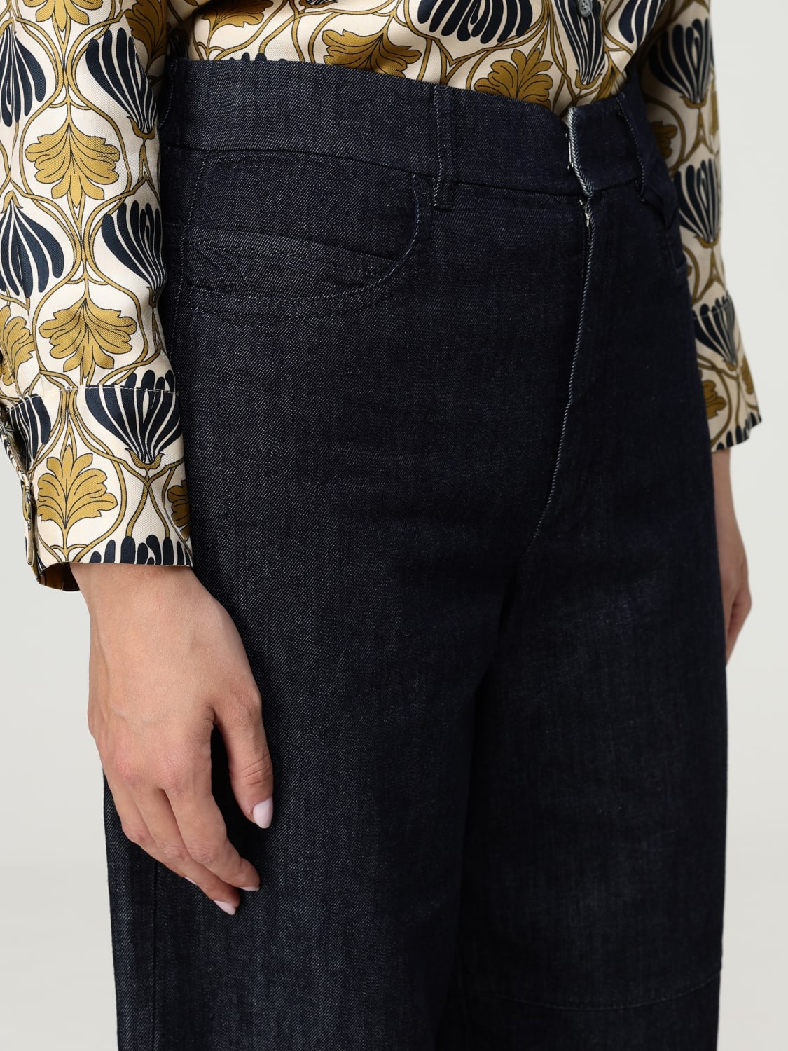 'S MAX MARA JEANS: Jeans femme 's Max Mara, Denim - Img 5