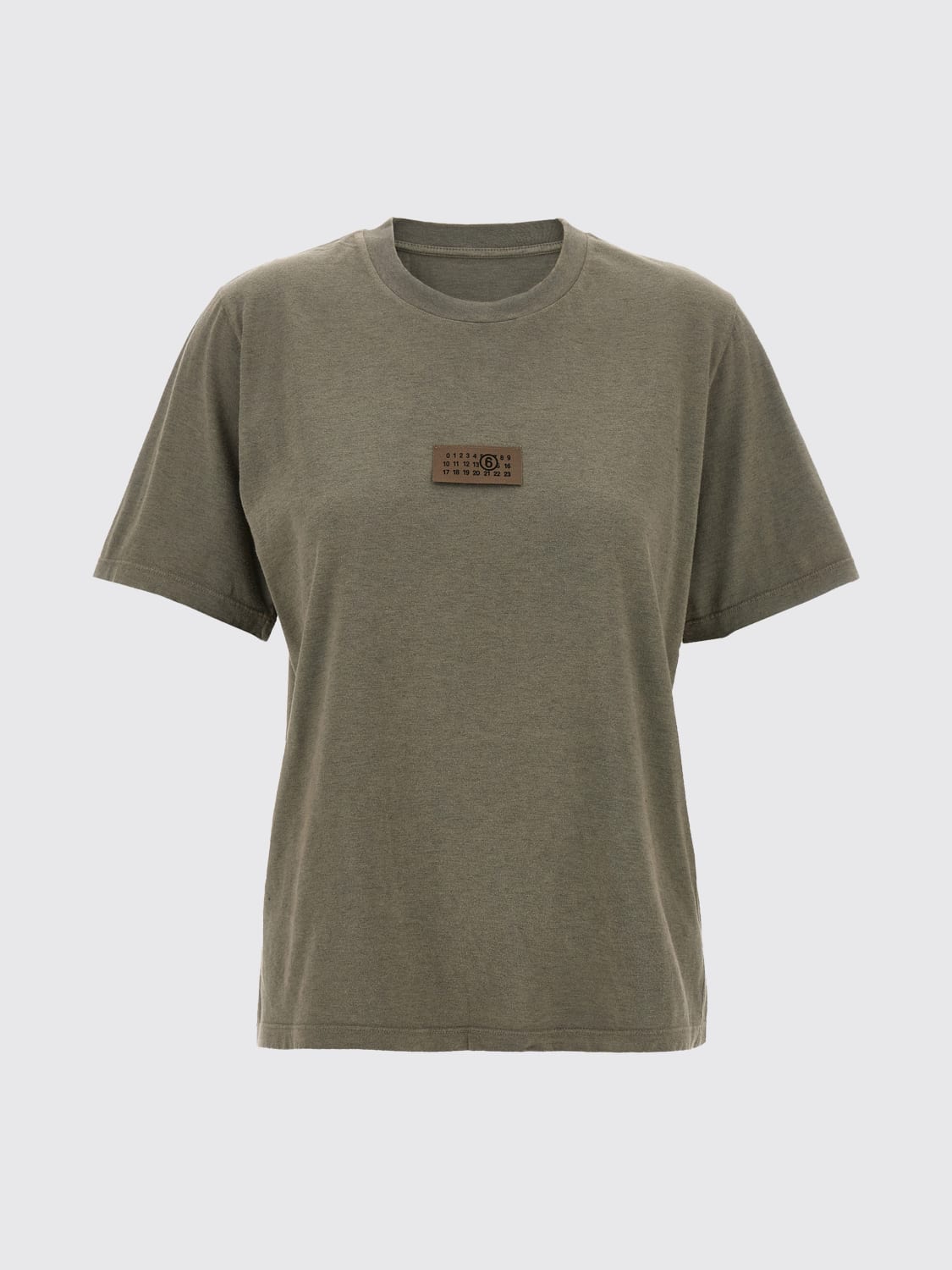 MM6 MAISON MARGIELA T-SHIRT: T-shirt woman Mm6 Maison Margiela, Grey - Img 1