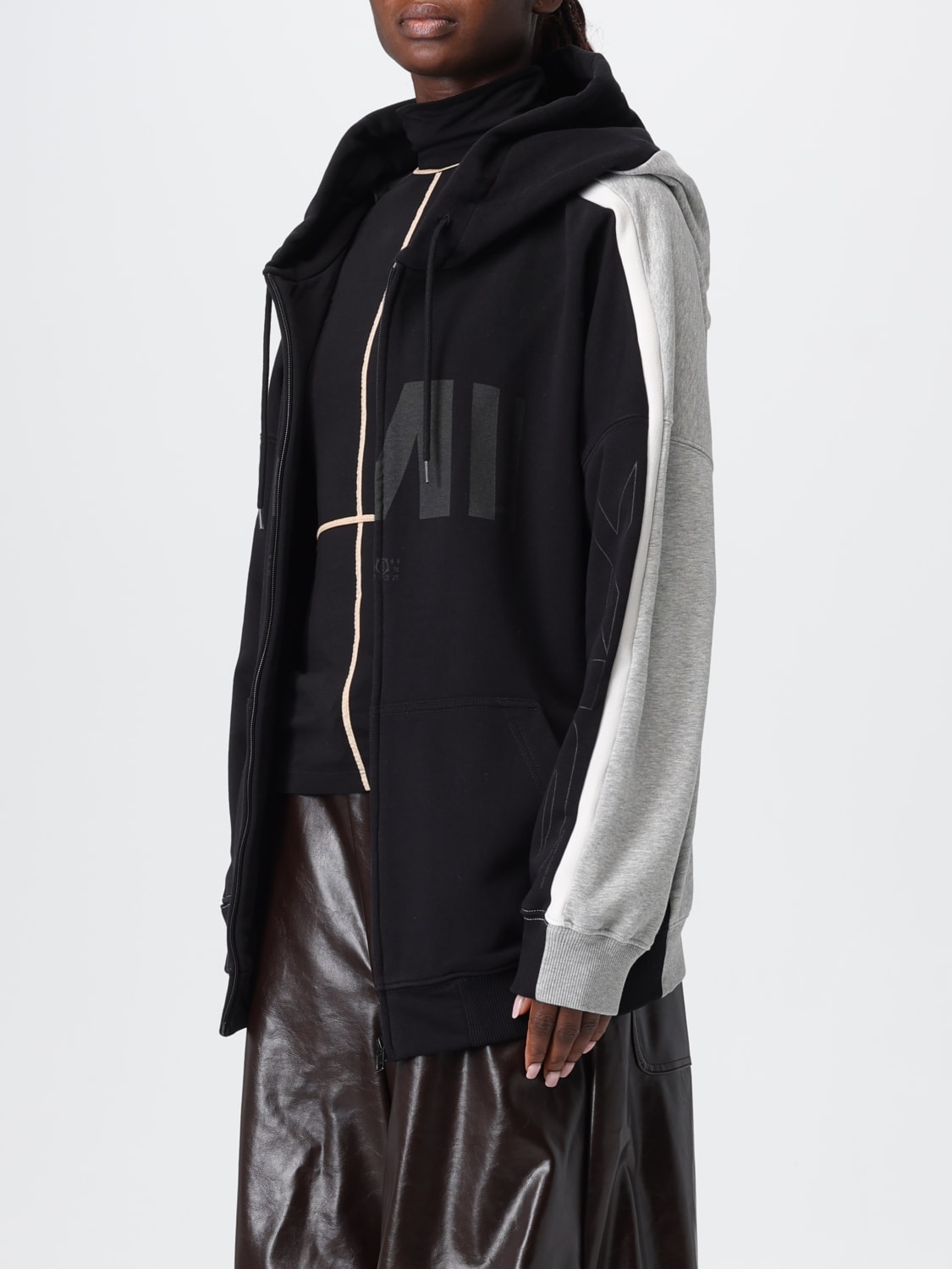 MM6 MAISON MARGIELA SWEATSHIRT: Sweater woman Mm6 Maison Margiela, Multicolor - Img 4