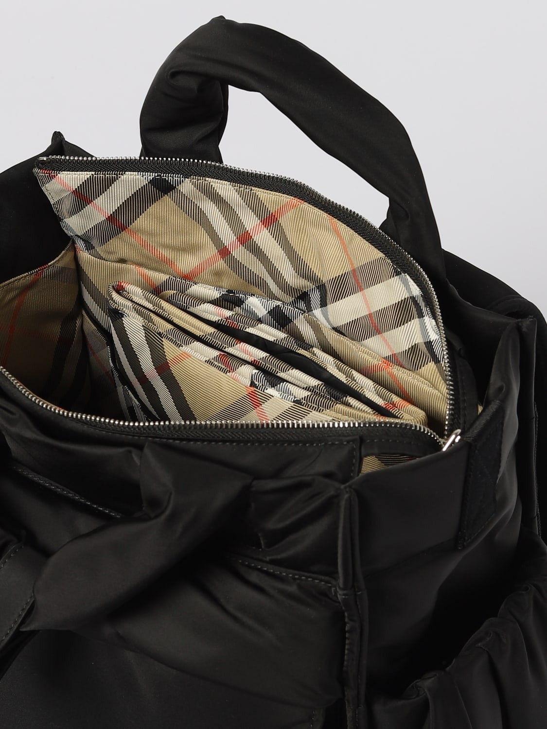 BURBERRY ACCESSOIRE: Tasche kinder Burberry, Schwarz - Img 4