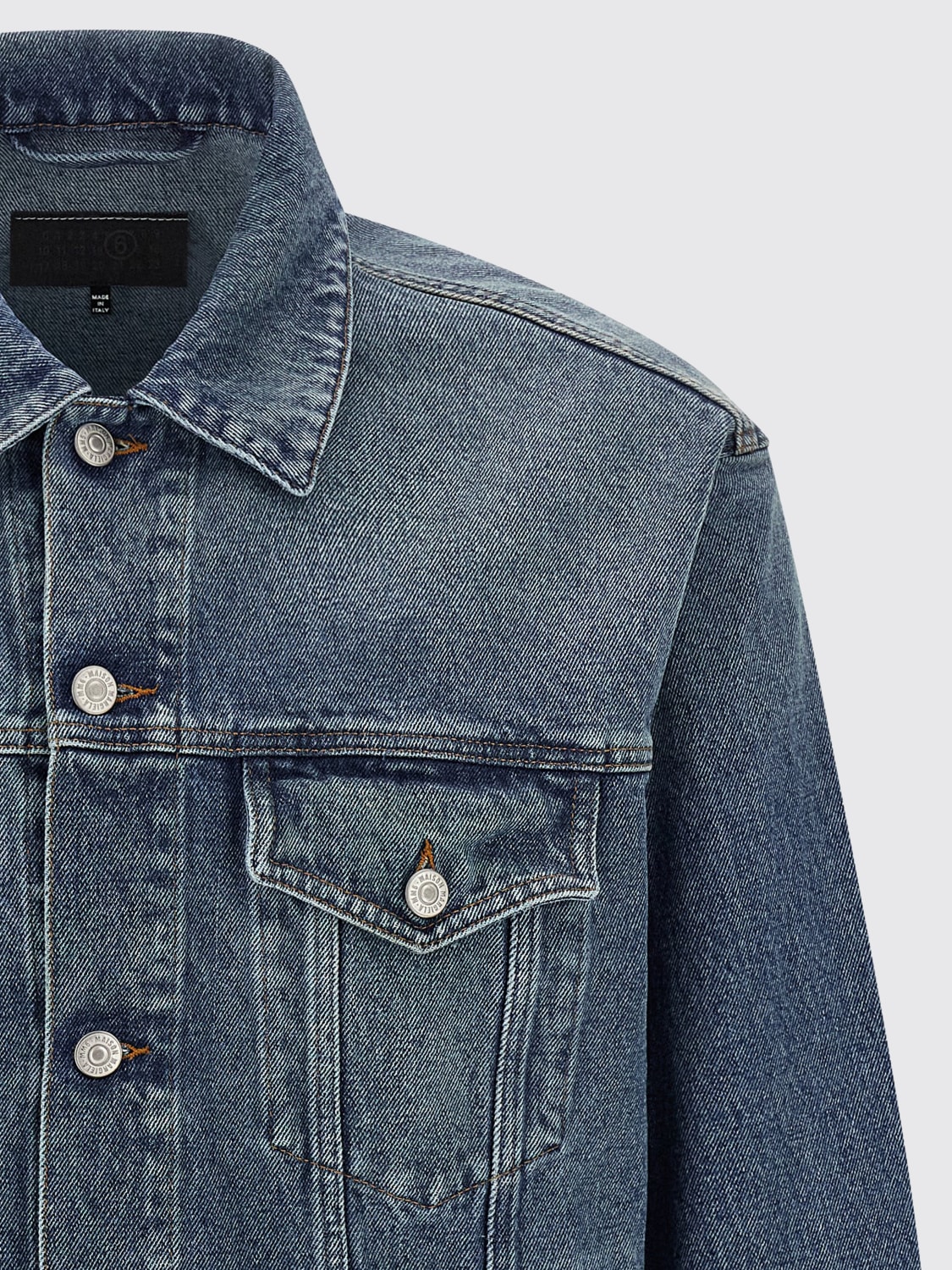 MM6 MAISON MARGIELA JACKE: Jacke herren Mm6 Maison Margiela, Blau - Img 3