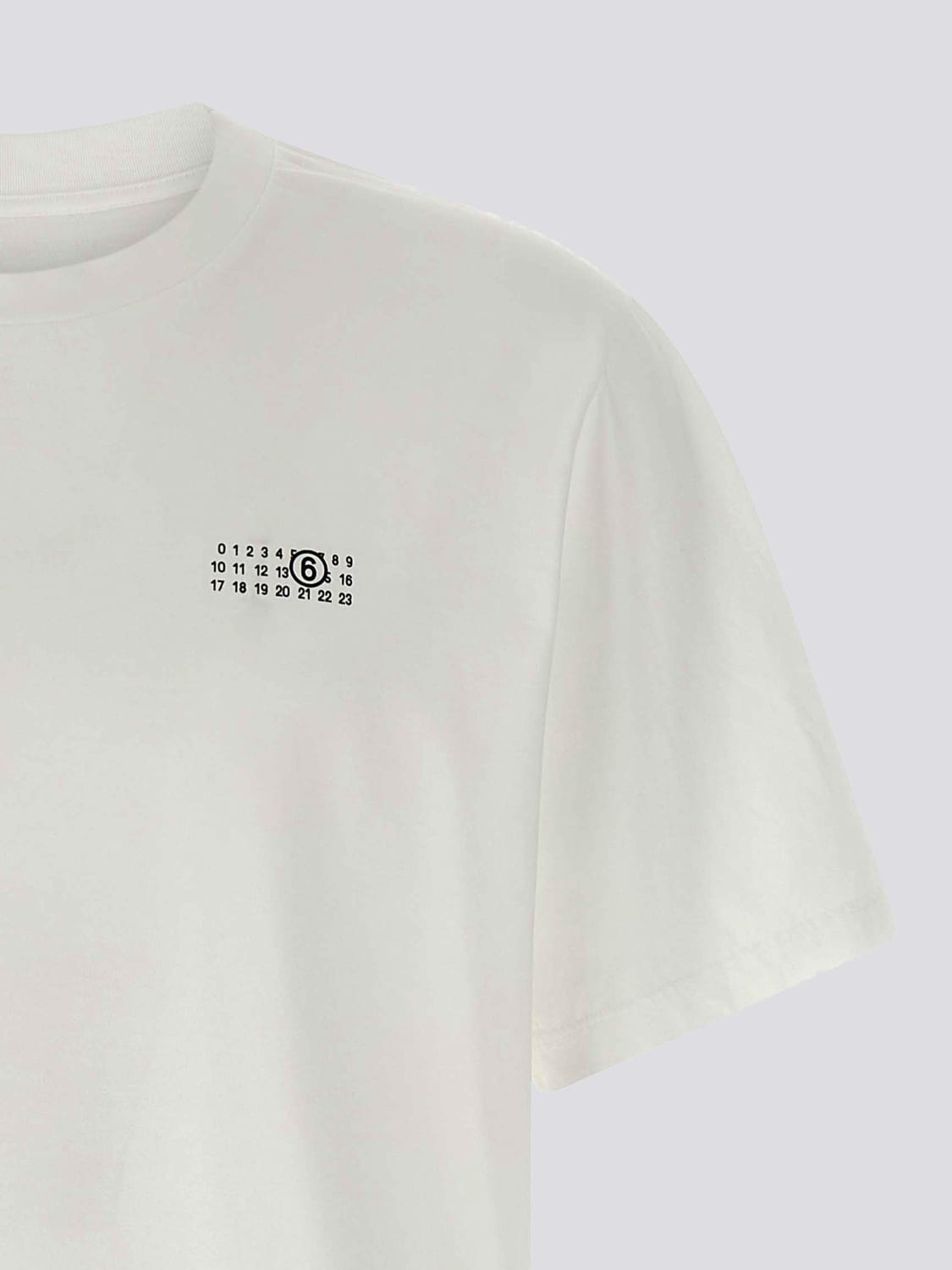 MM6 MAISON MARGIELA CAMISETA: Camiseta hombre Mm6 Maison Margiela, Blanco - Img 3