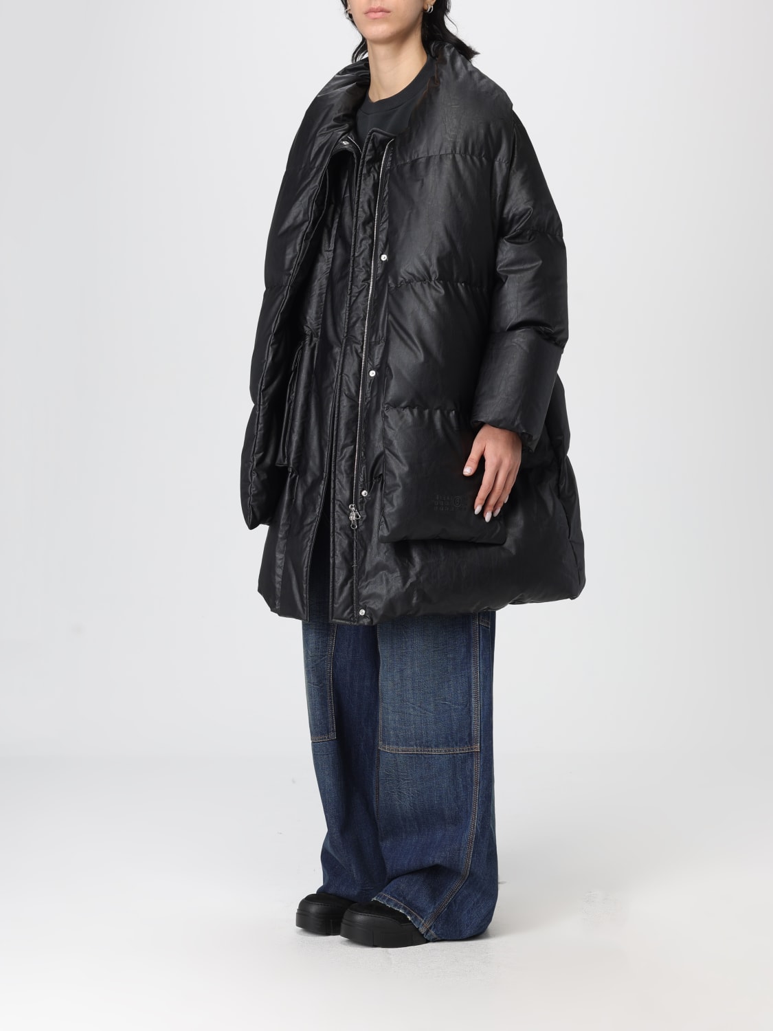 MM6 MAISON MARGIELA JACKET: Jacket woman Mm6 Maison Margiela, Black - Img 4