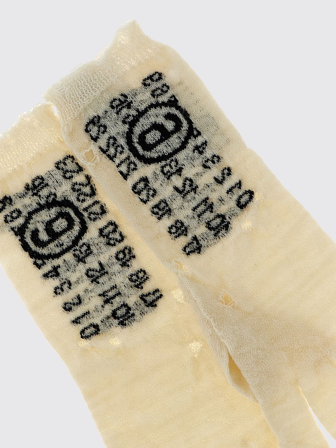 MM6 MAISON MARGIELA GLOVES: Gloves woman Mm6 Maison Margiela, White - Img 2