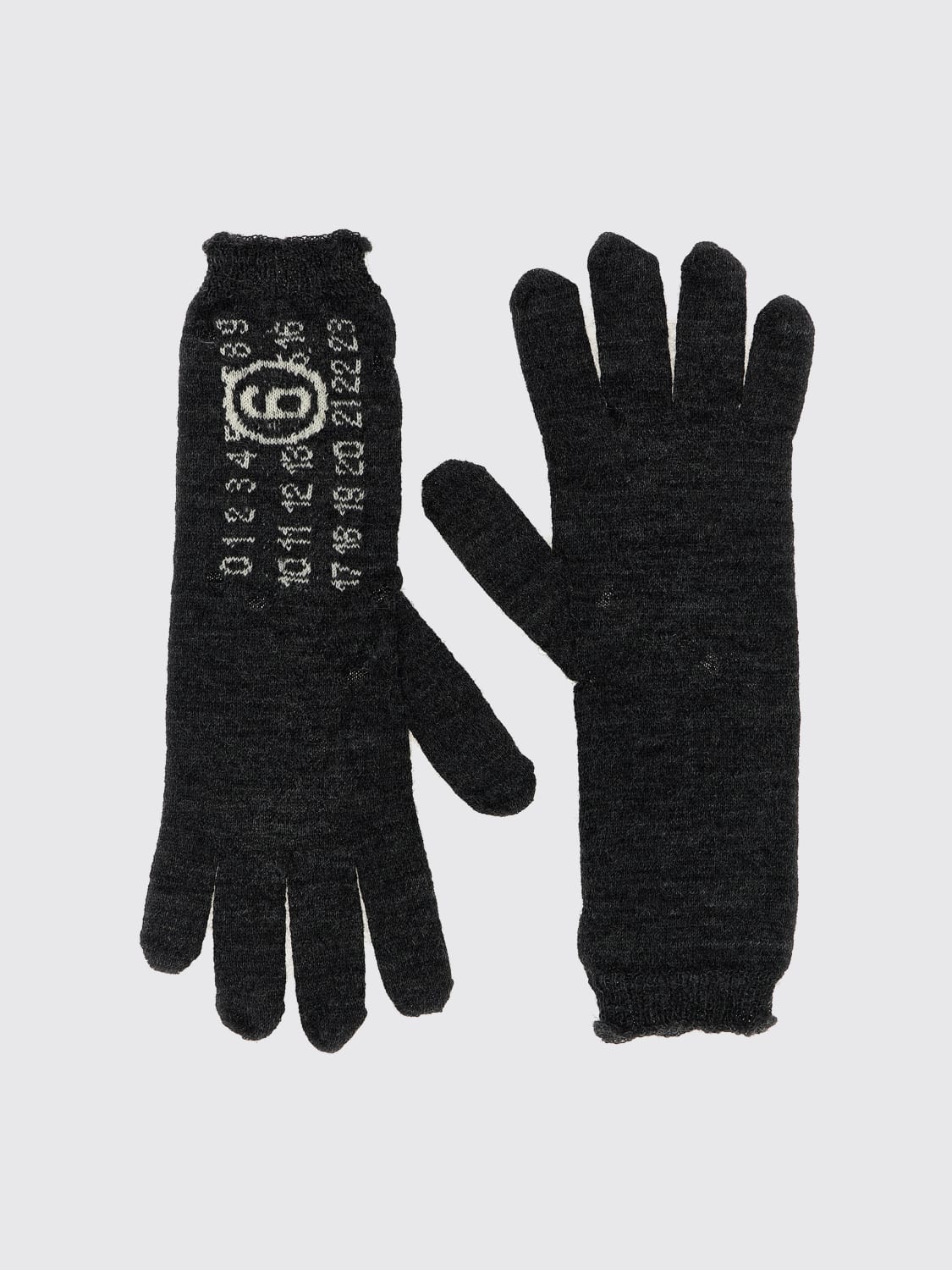 MM6 MAISON MARGIELA GLOVES: Gloves woman Mm6 Maison Margiela, Grey - Img 1