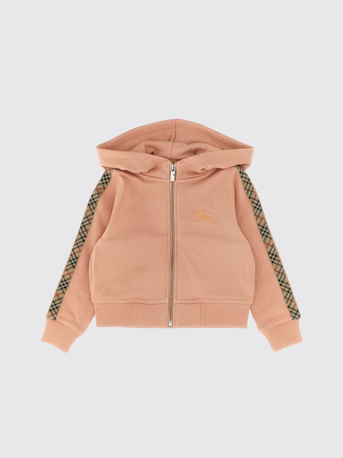 BURBERRY SWEATER: Sweater kids Burberry, Pink - Img 1