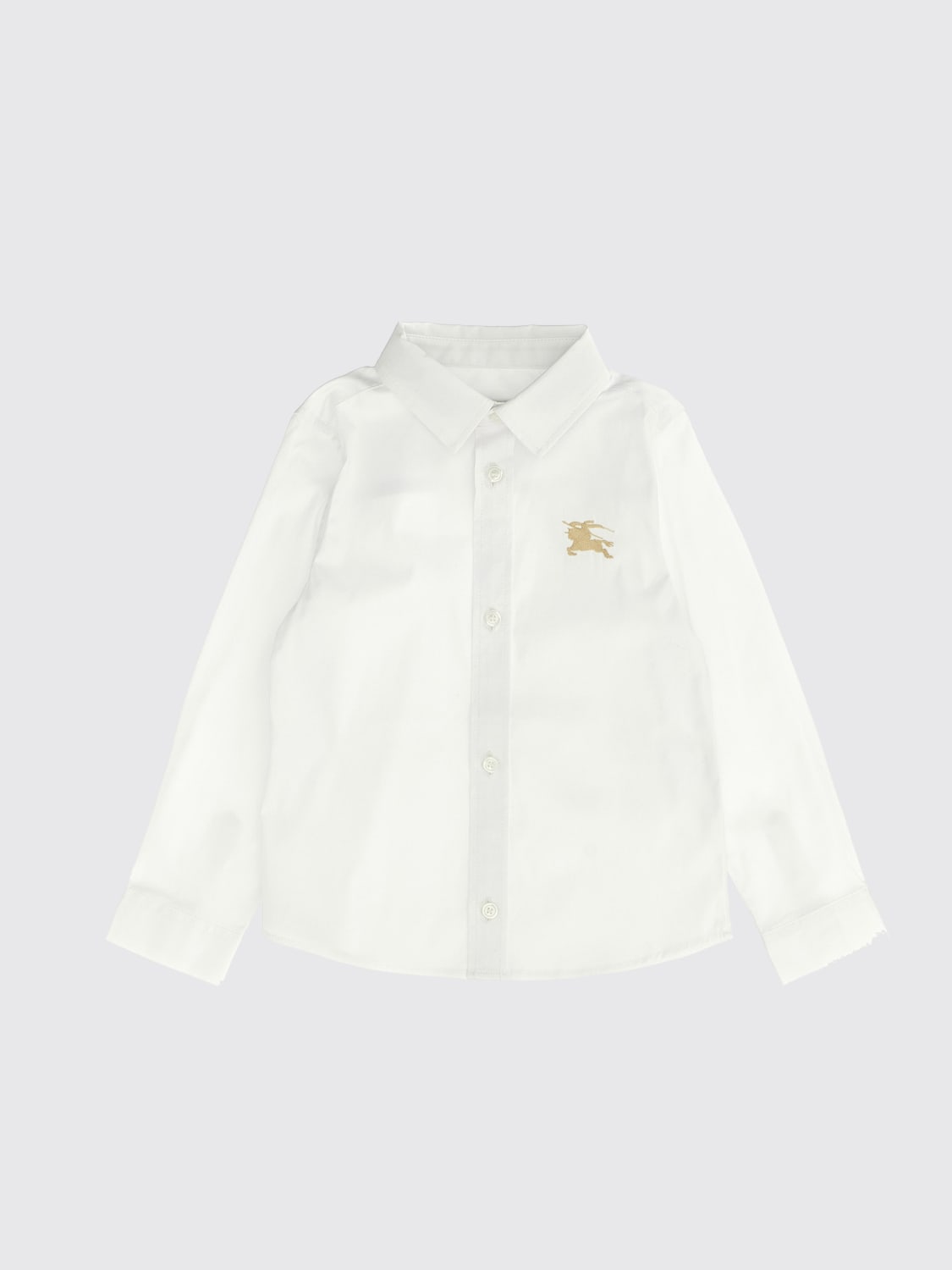 BURBERRY SHIRT: Sweater kids Burberry, White - Img 1