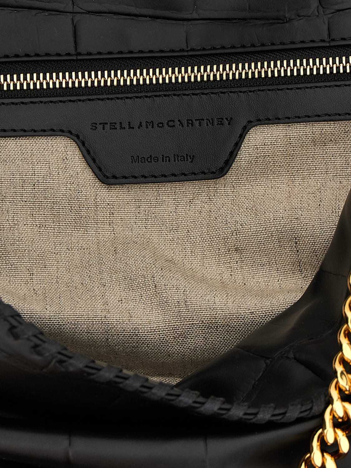 STELLA MCCARTNEY SAC CABAS: Sac porté épaule femme Stella McCartney, Noir - Img 4