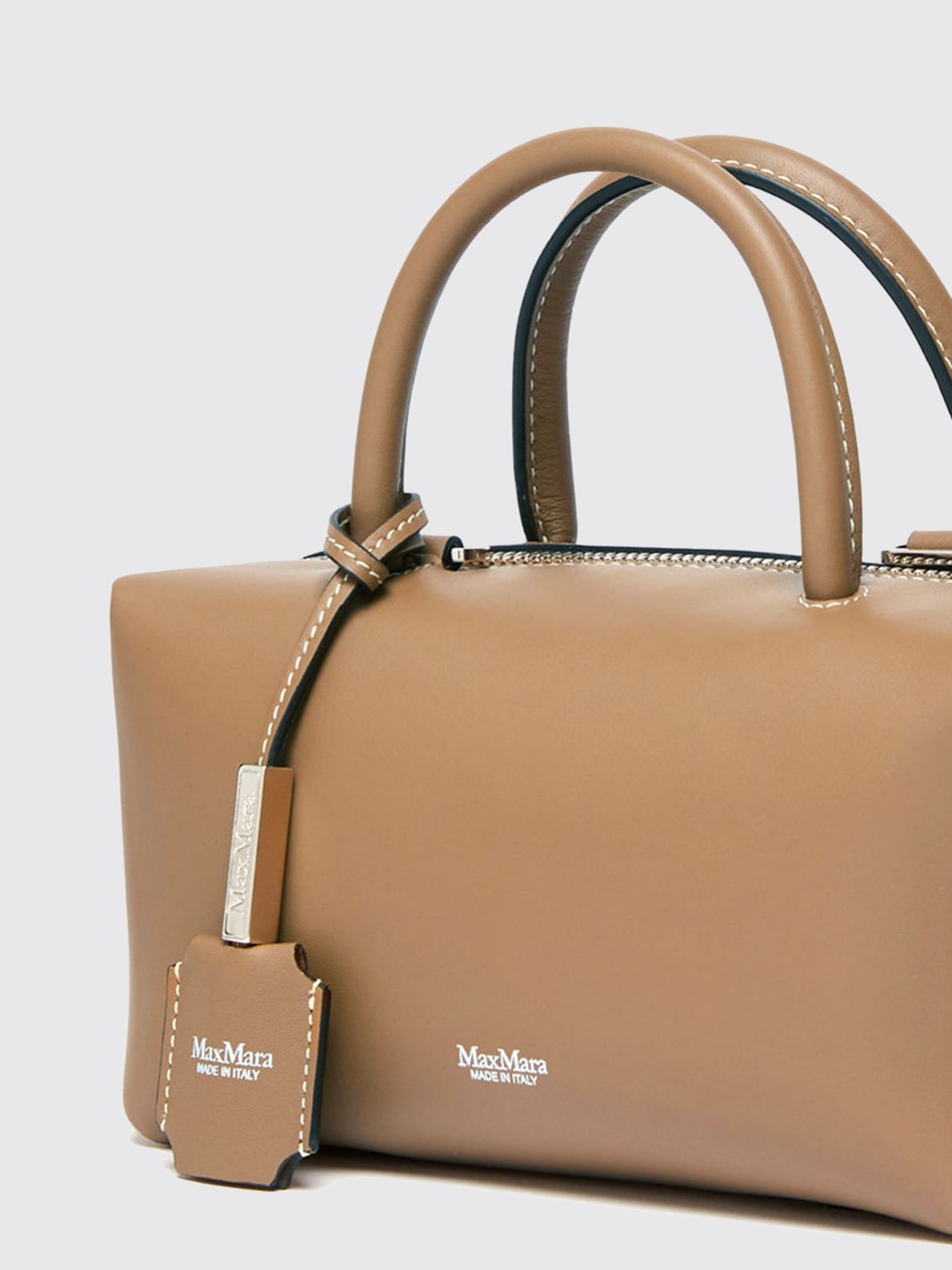 MAX MARA HANDBAG: Shoulder bag woman Max Mara, Brown - Img 3