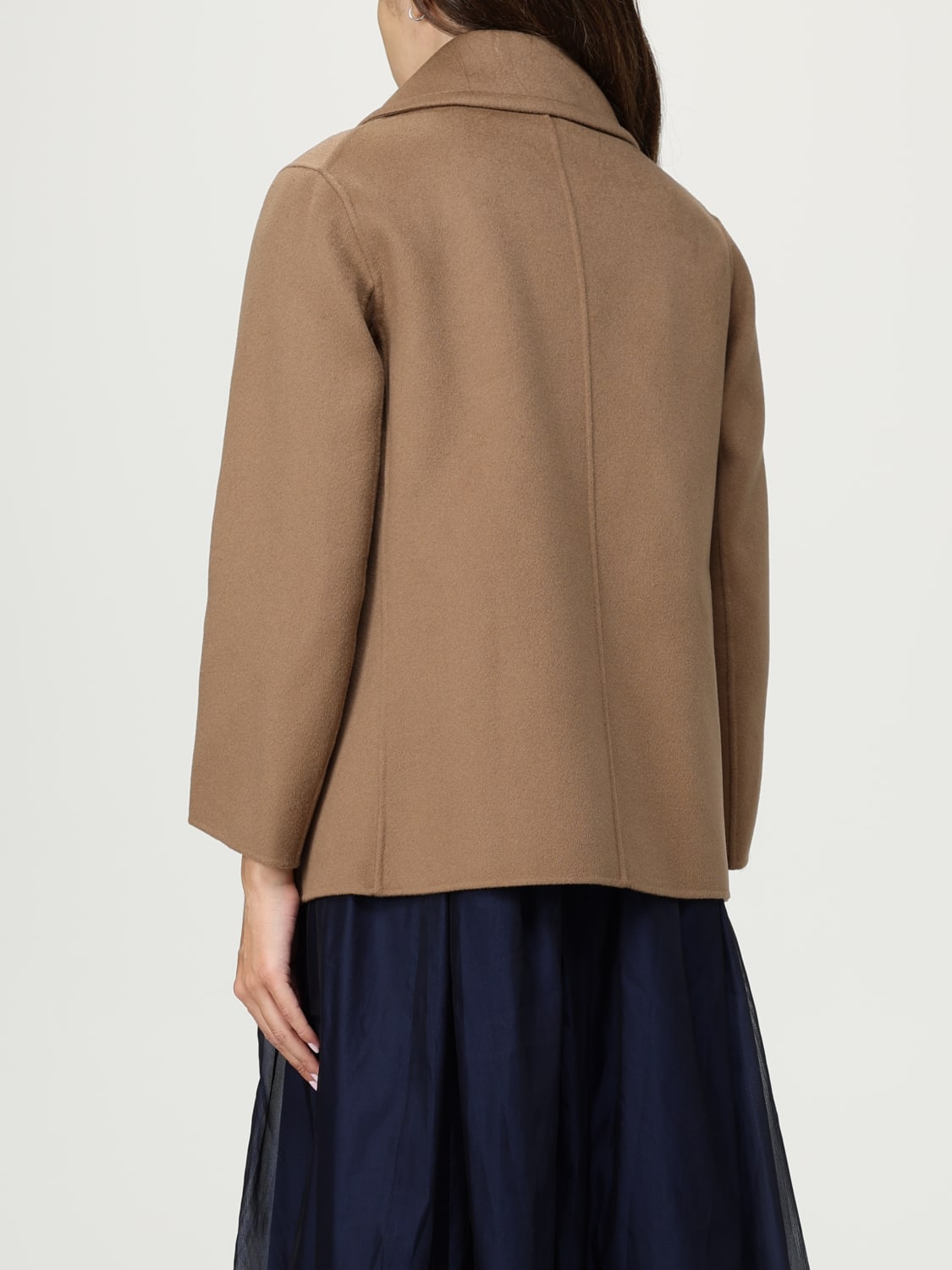 MAX MARA COAT: Trench coat woman Max Mara, Brown - Img 3