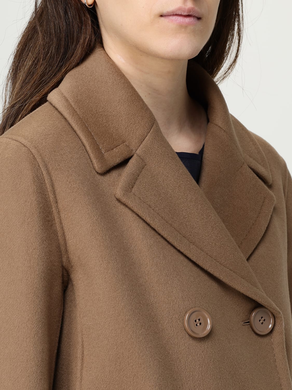 MAX MARA COAT: Trench coat woman Max Mara, Brown - Img 5