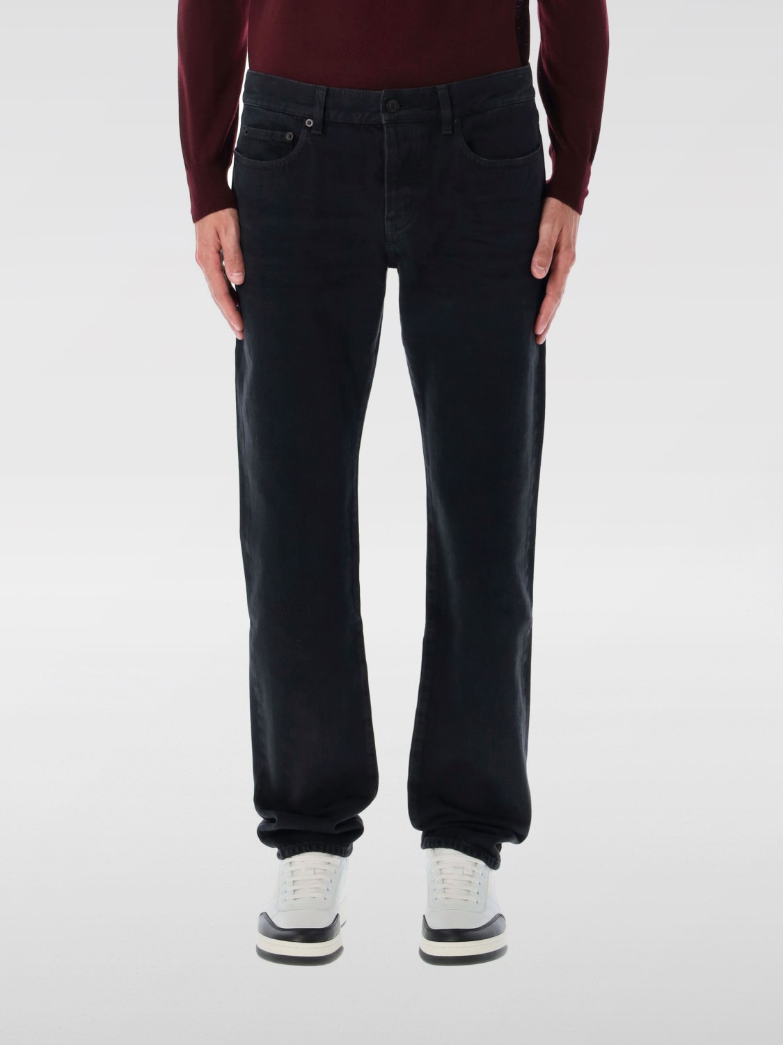 SAINT LAURENT JEANS: Jeans men Saint Laurent, Black - Img 1