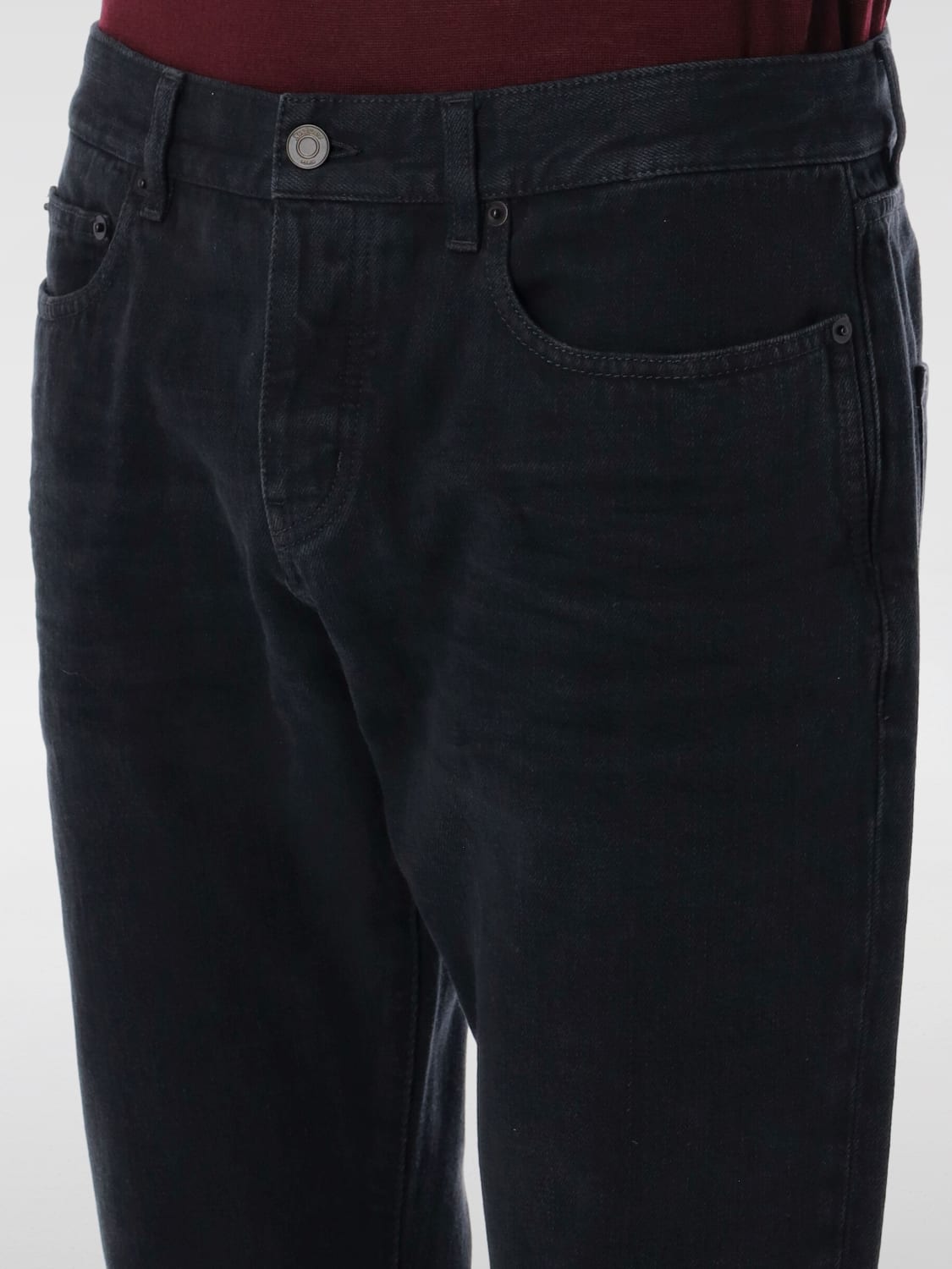 SAINT LAURENT JEANS: Jeans men Saint Laurent, Black - Img 3