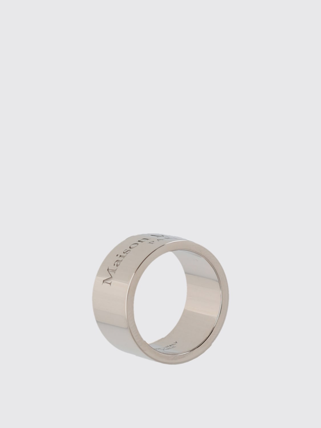 MAISON MARGIELA GIOIELLO: Anello Maison Margiela in argento 925, Silver - Img 2