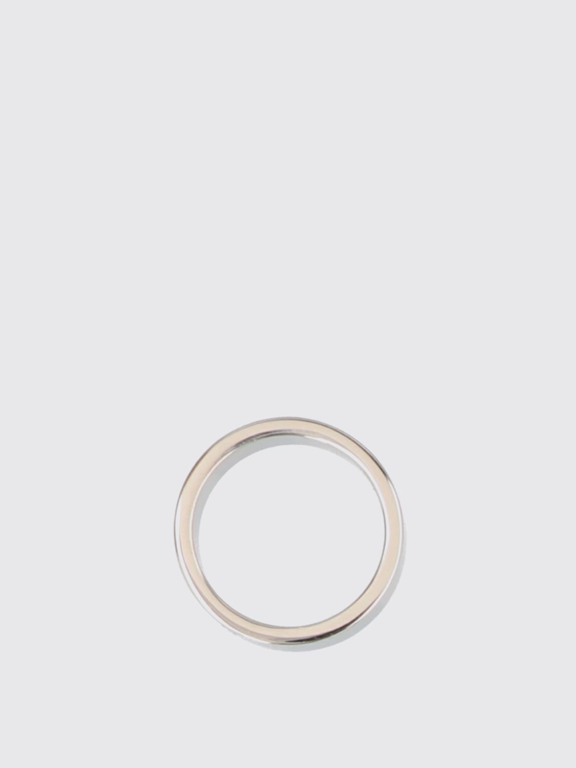 MAISON MARGIELA GIOIELLO: Anello Maison Margiela in argento 925, Silver - Img 3