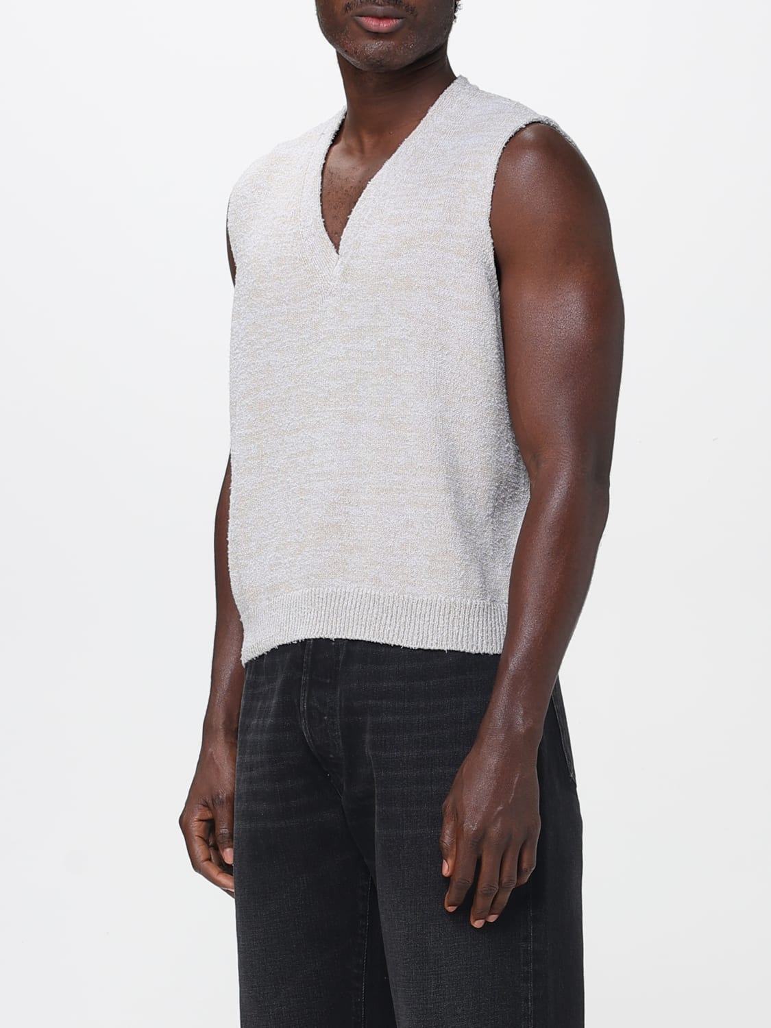 MAISON MARGIELA SUIT VEST: Suit vest men Maison Margiela, Beige - Img 4