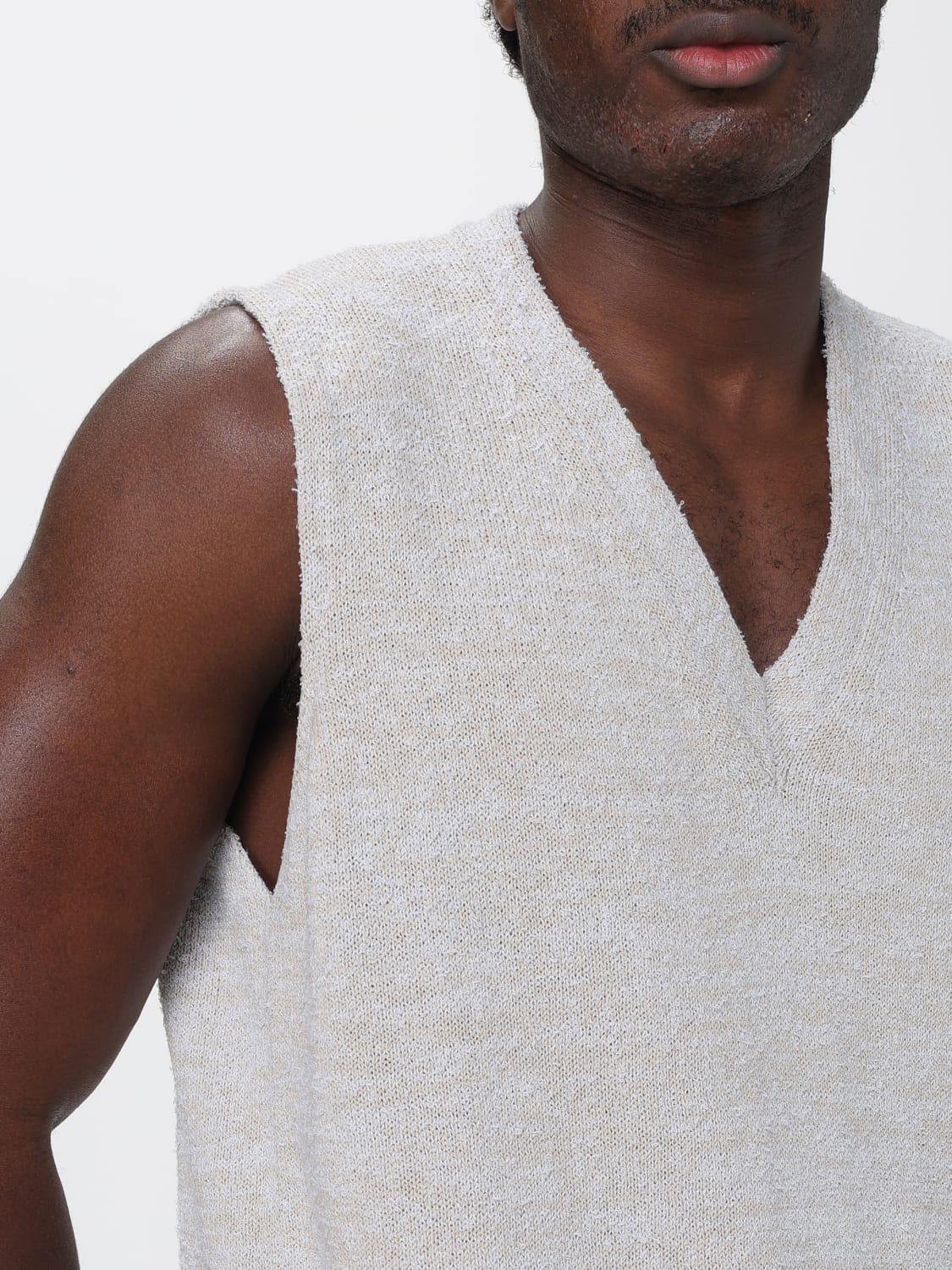 MAISON MARGIELA SUIT VEST: Suit vest men Maison Margiela, Beige - Img 5