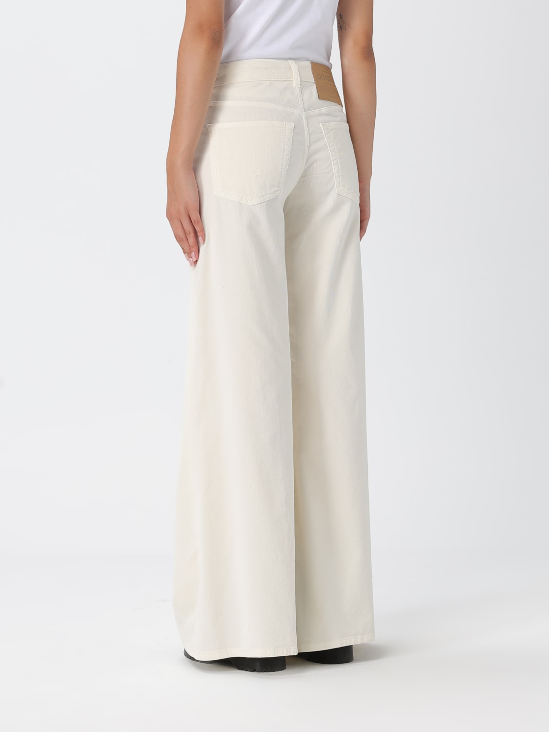 DONDUP VAQUEROS: Vaquero mujer Dondup, Blanco - Img 2