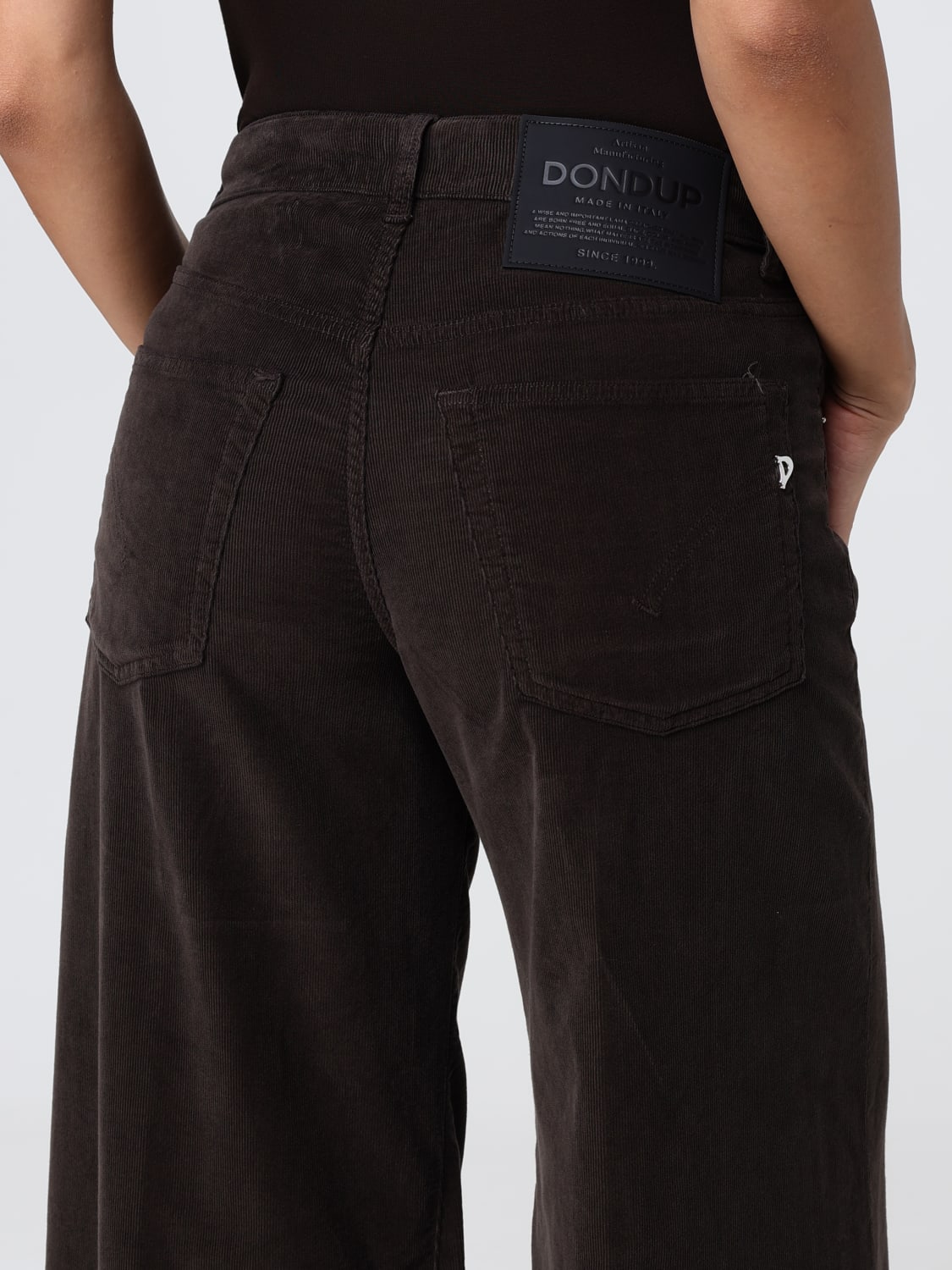 DONDUP JEANS: Jeans damen Dondup, Braun - Img 3