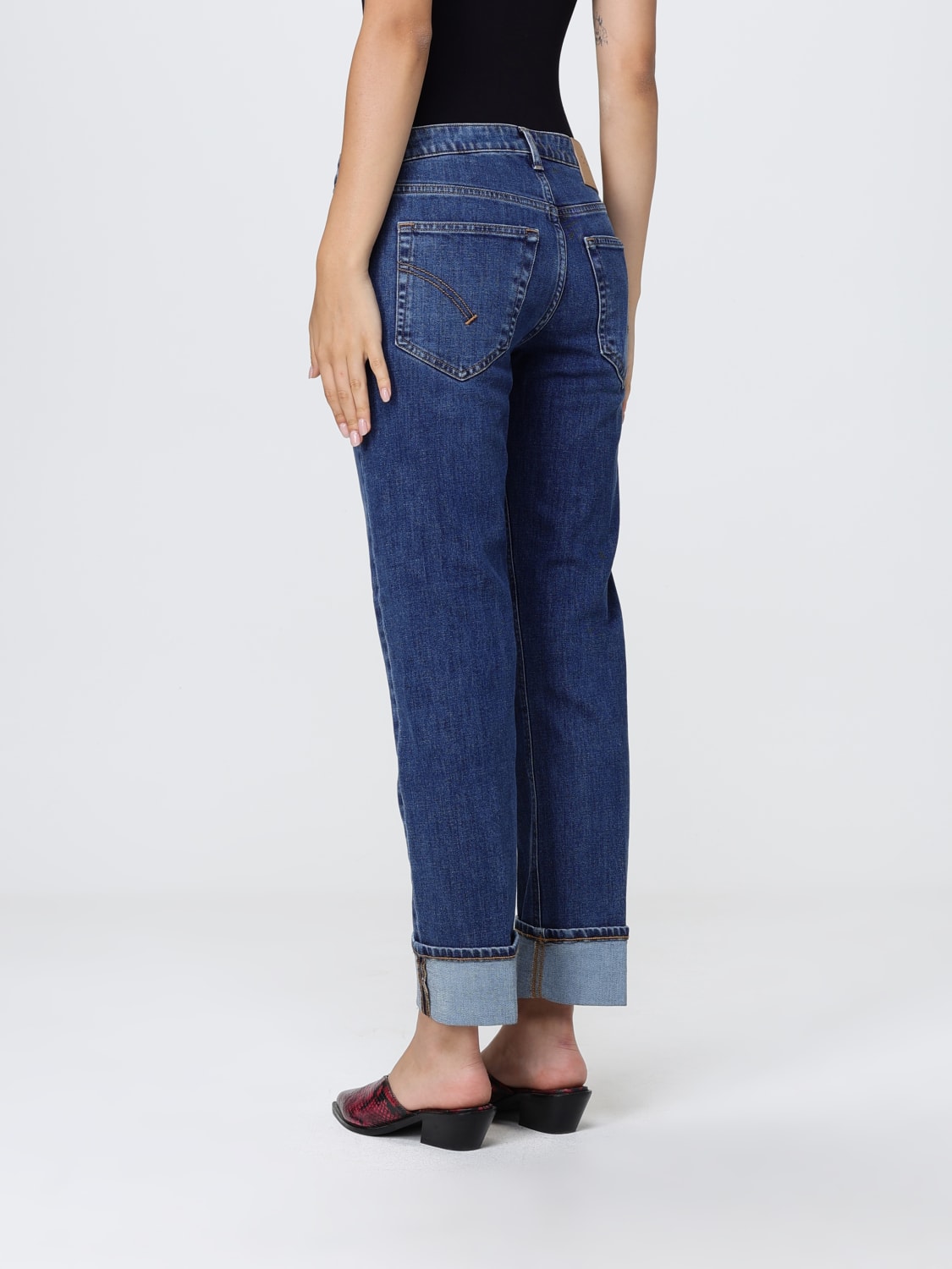 DONDUP JEANS: Jeans woman Dondup, Blue - Img 2