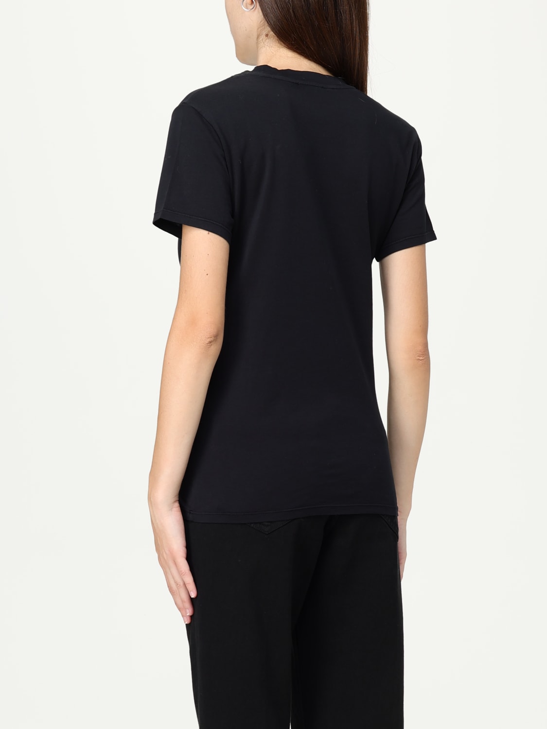 DONDUP T-SHIRT: Pullover damen Dondup, Schwarz - Img 2