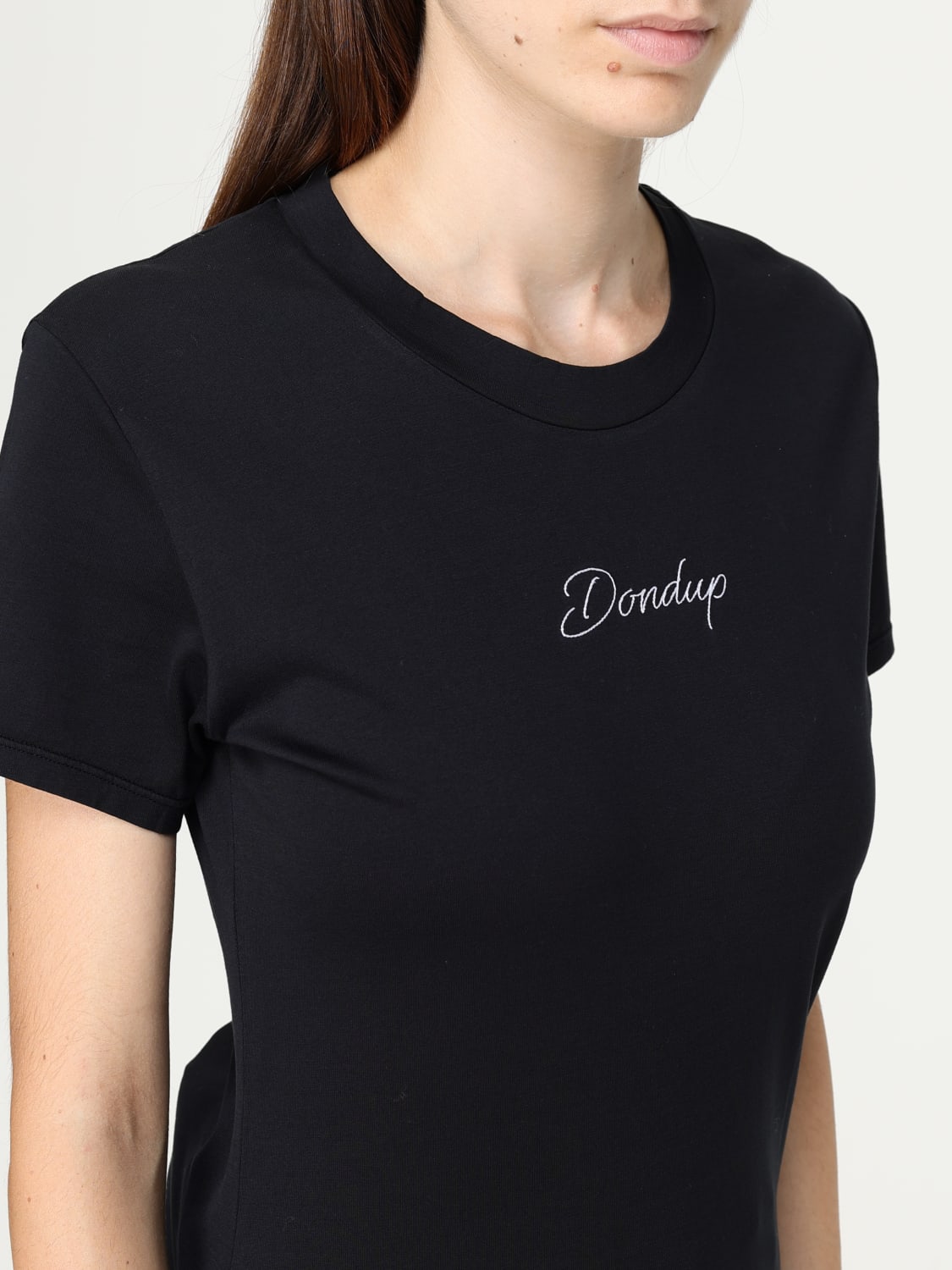 DONDUP T-SHIRT: Pullover damen Dondup, Schwarz - Img 3
