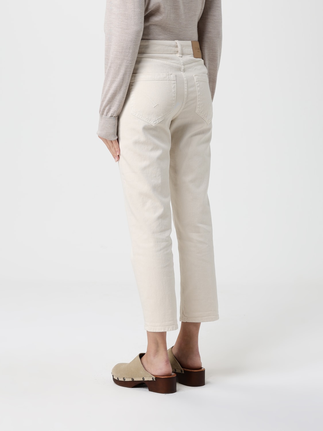 DONDUP VAQUEROS: Vaquero mujer Dondup, Beige - Img 2