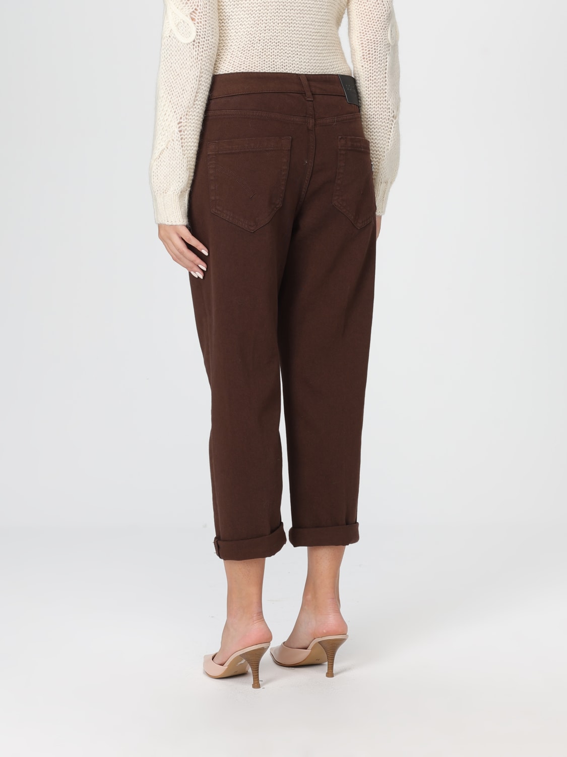 DONDUP VAQUEROS: Vaquero mujer Dondup, Marrón - Img 2