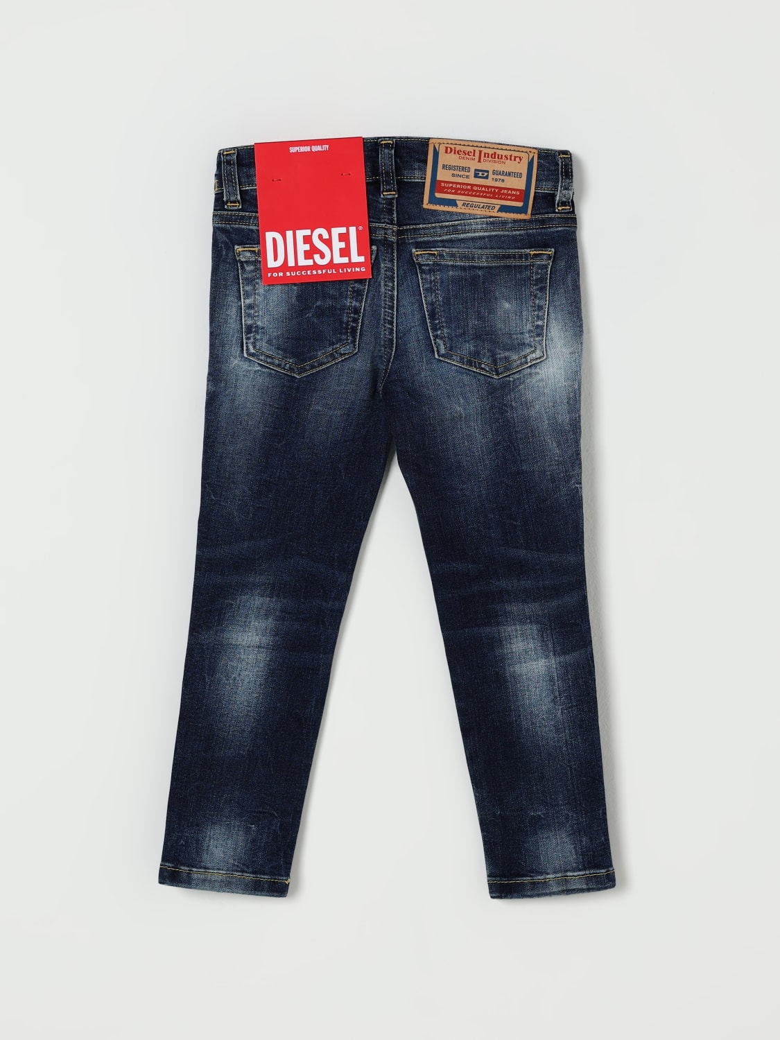 DIESEL JEANS: Jeans kinder Diesel, Denim - Img 2