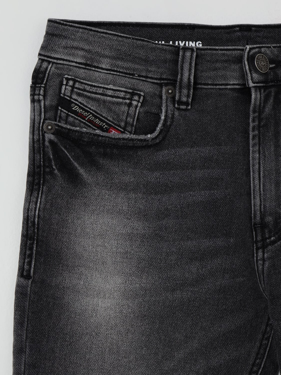 DIESEL JEANS: Jeans kinder Diesel, Denim - Img 3