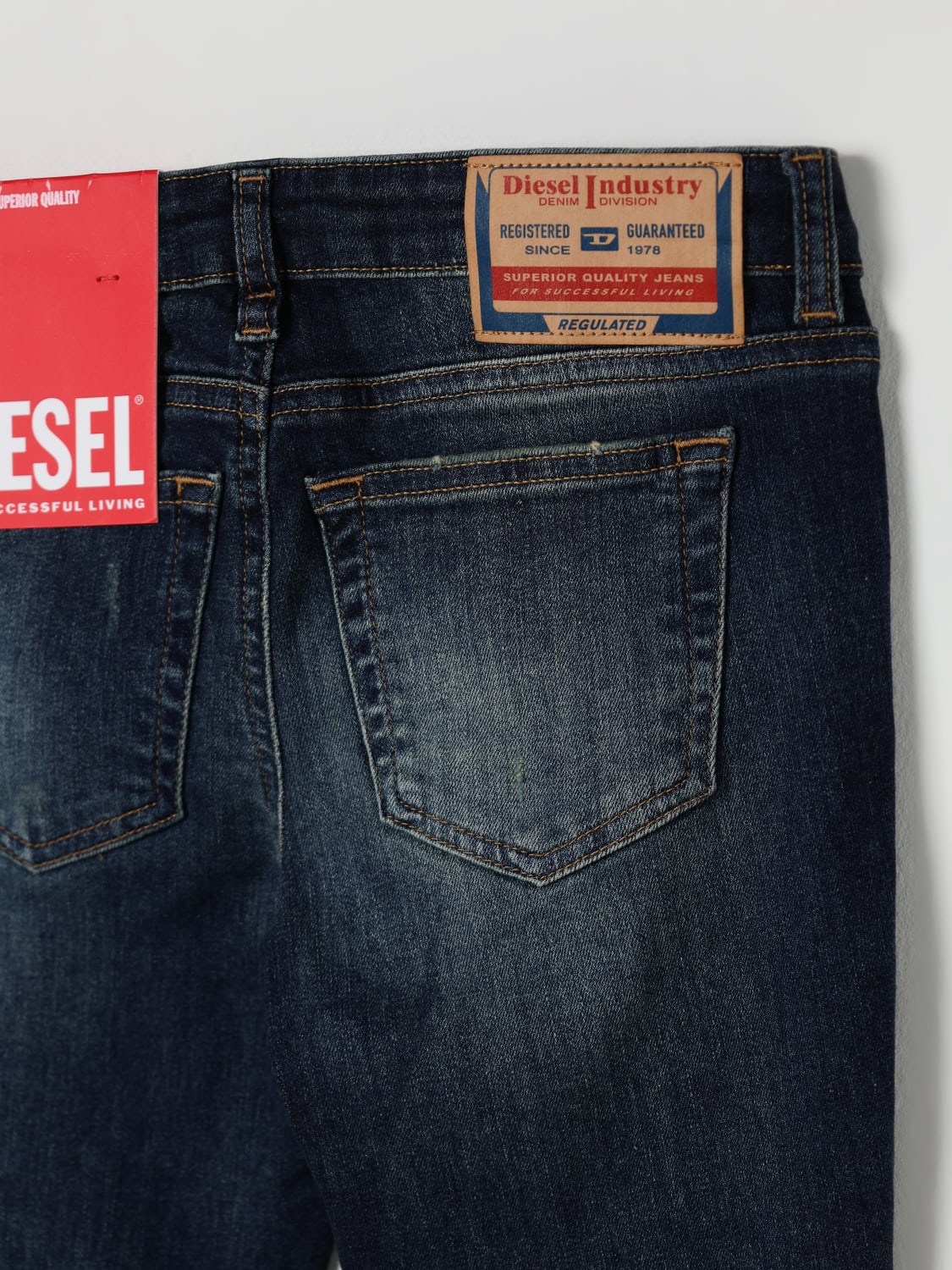 DIESEL JEANS: Jeans kinder Diesel, Denim - Img 3