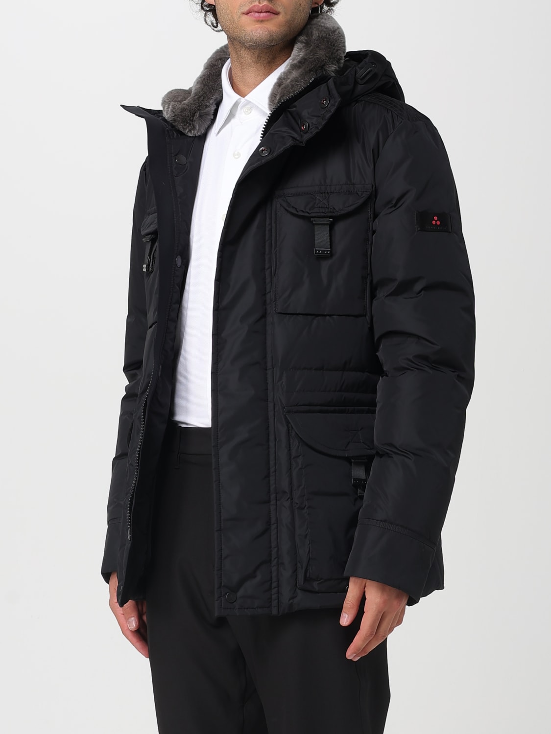 PEUTEREY JACKE: Jacke herren Peuterey, Schwarz - Img 3